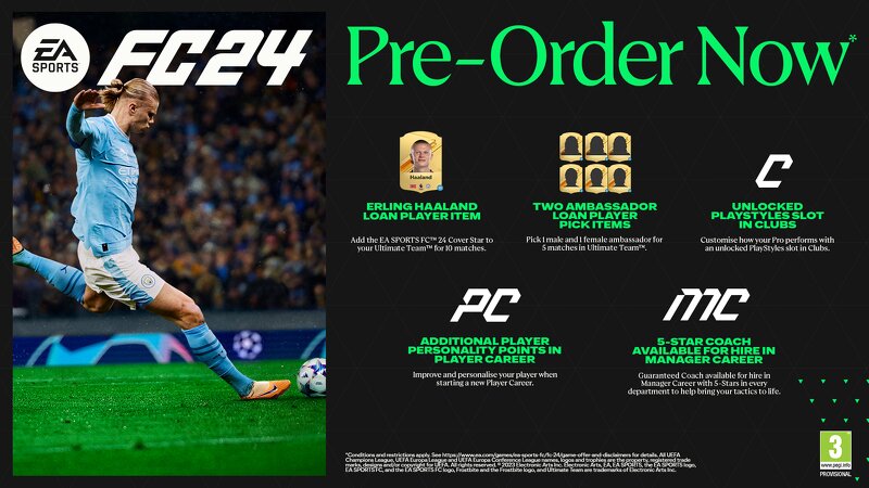 EA Sports FC 24 (PS5) - Förhandsboka spelet redan idag!