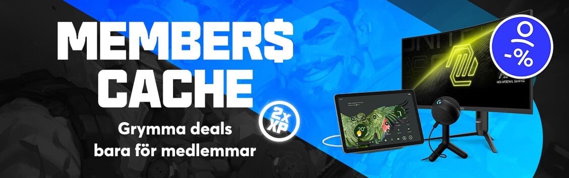 MEMBERS CACHE banner