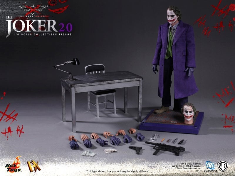 joker heath ledger hot toys