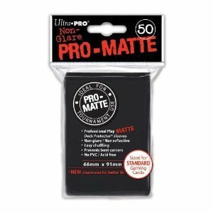 Ultra Pro - Pro Matte Black (50st) Svart