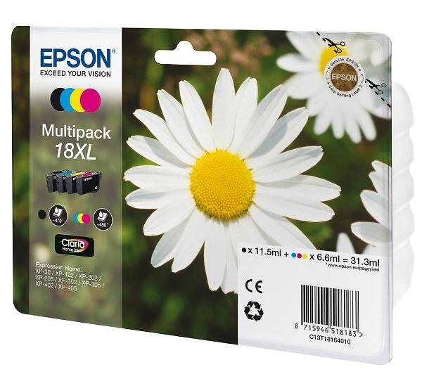 Epson T1816 XL Multipack 31.3ml