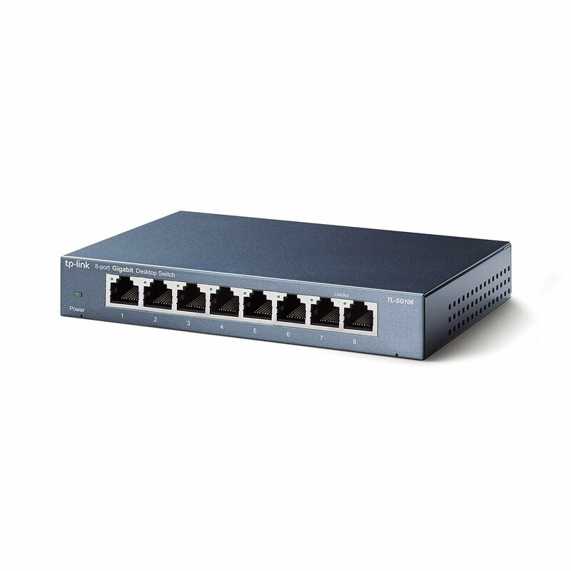 TP-Link TL-SG108 – 8-Port / Gigabit Switch / Unmanaged