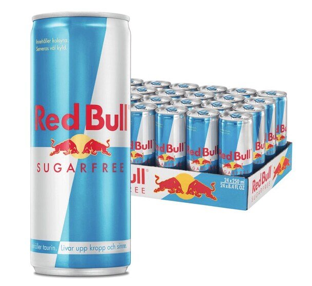 Red Bull Sugar Free 24-pack (25cl)