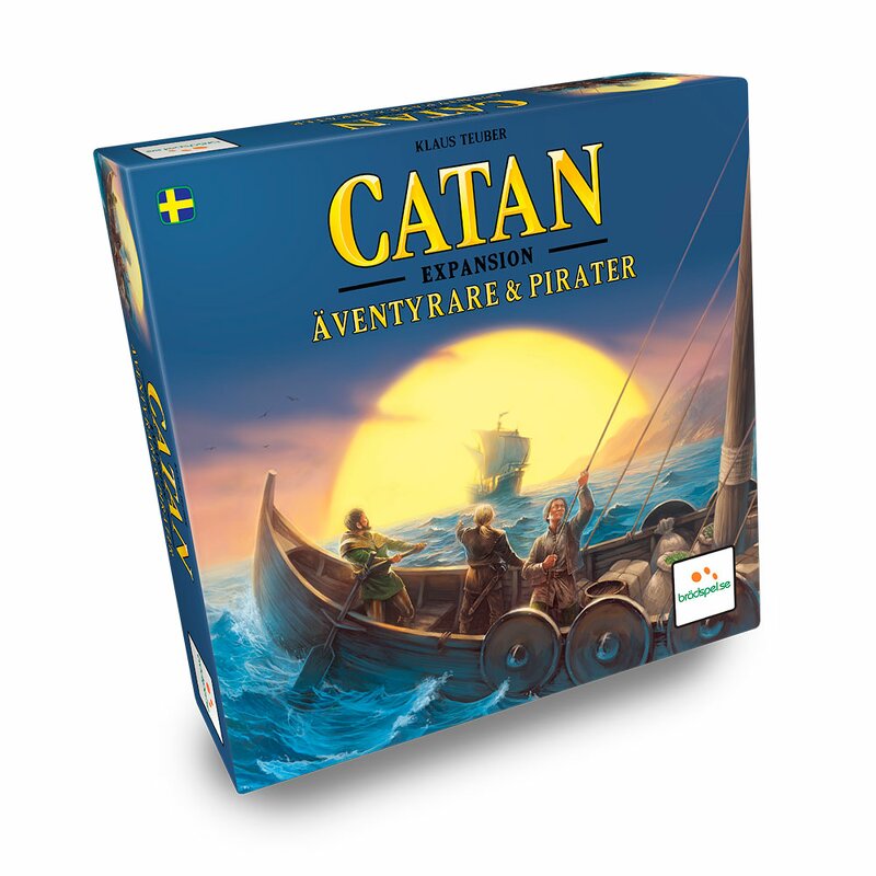 Settlers från Catan – Äventyrare och Pirater (Sv)