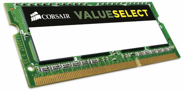 Product Image for Corsair ValueSelect 8GB (1x8GB) / 1600MHz / DDR3L / CL11 / CMSO8GX3M1C1600C11