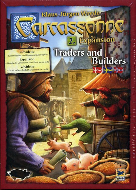 Carcassonne – Expansion 2: Traders & Builders (Nordic)