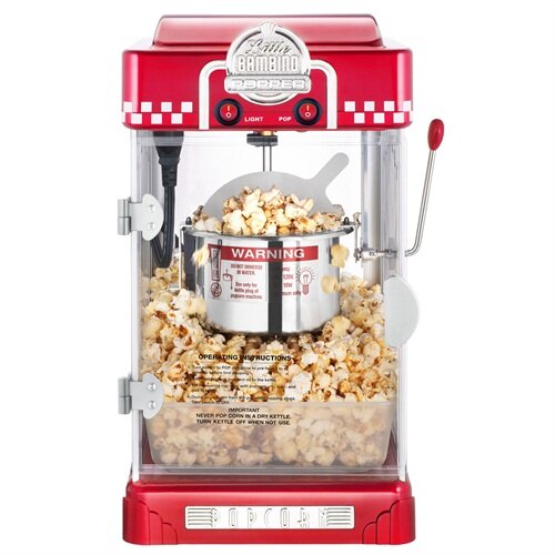 Great Northern Popcorn Company Popcornmaskin Little Bambino – Röd
