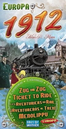 Ticket to Ride: Europa 1912 Expansion (Nordic+Eng)