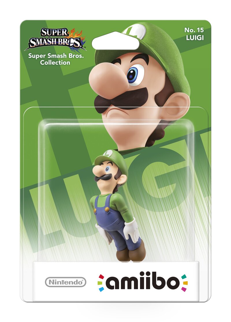 Läs mer om Amiibo Super Smash Bros. Luigi