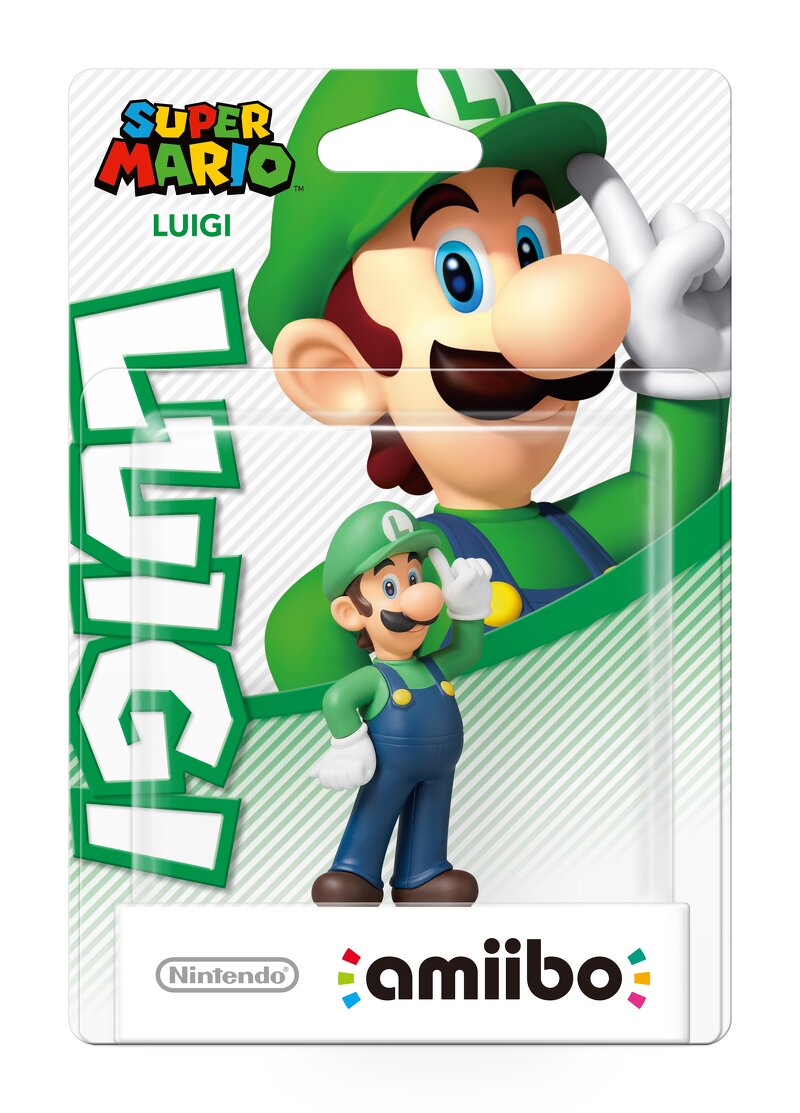 Nintendo Amiibo Super Mario Collection Luigi