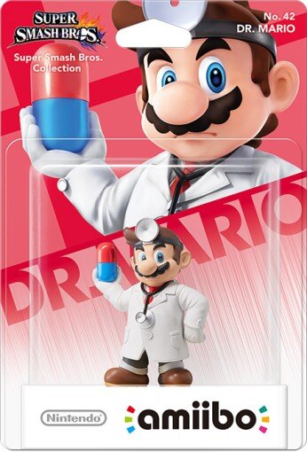 Amiibo Super Smash Bros. Dr. Mario (042)