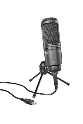 Audio Technica – USB Cardioid Condenser Microphone (AT2020USB+)