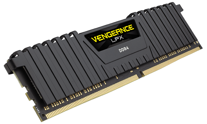 Product Image for Corsair Vengeance LPX Black 8GB (2x4GB) / 2666MHz / DDR4 / CL16 / CMK8GX4M2A2666C16
