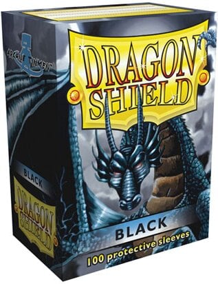 Dragon Shield Standard Sleeves Black 63x88 (100 in box
