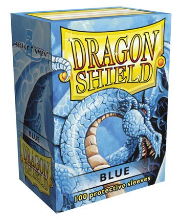 Dragon Shield Standard Sleeves Blue 63×88 (100 in box)
