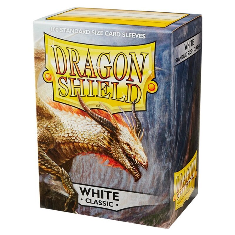 Dragon Shield Standard Sleeves – White (100 in box)
