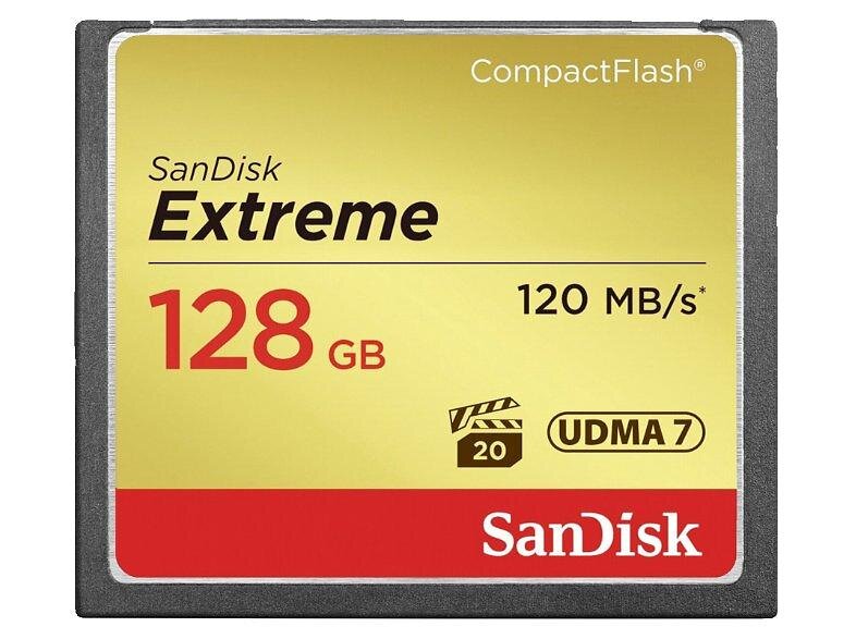 SanDisk Extreme CF – 128GB / 120MB/s