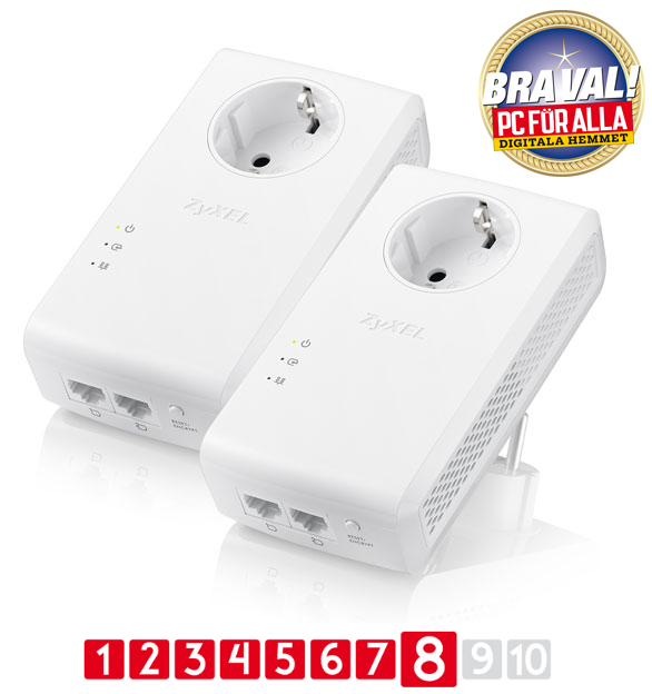 Product Image for Zyxel PLA5456  - AV2000 / 2-pack