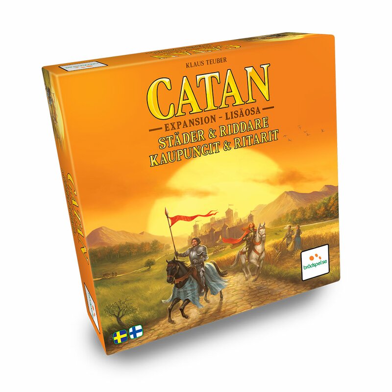 Settlers från Catan – Städer och Riddare Expansion (Sv)