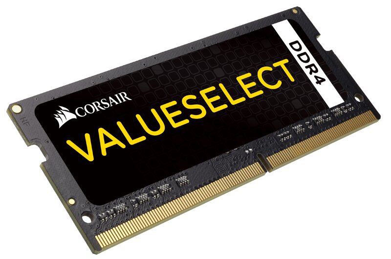 Corsair Value Select 16GB (1x16GB) / 2133MHz / DDR4 SODIMM / CL15 (CMSO16GX4M1A2133C15)