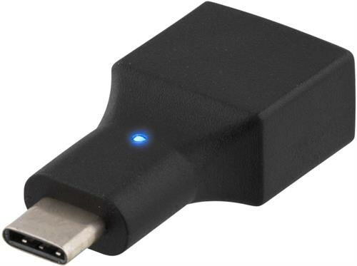 Deltaco USBC-1023 0.5m USB-C Hane 5-stifts mikro-USB typ B Hane