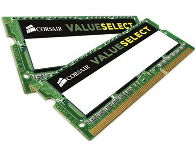 Corsair Value Select 16GB (2x8GB) 1600MHZ / DDR3L / CL11 (CMSO16GX3M2C1600C11)