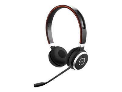 Jabra Evolve 65 UC stereo – Headset – på örat – trådlös – Bluetooth – med Jabra LINK 360 Adapter
