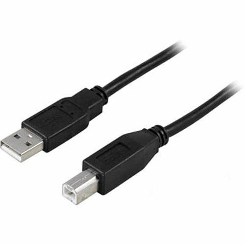 Deltaco USB 2.0 kabel Typ A – Typ B ha 1m – Svart