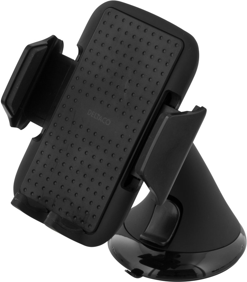 Product Image for Deltaco Hållare för smartphone, justerbart fäste med sugpropp