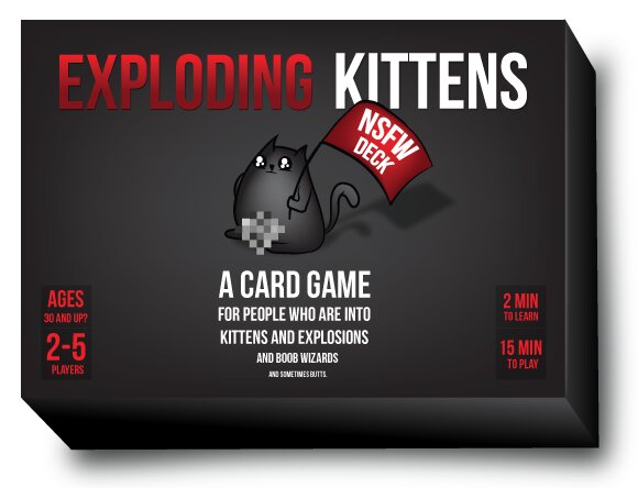 Exploding Kittens NSFW Edition (Eng)