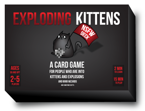 Product Image for Exploding Kittens NSFW Edition (Eng)