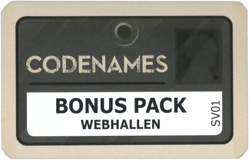 Codenames - Bonus Pack Webhallen (10 kort)