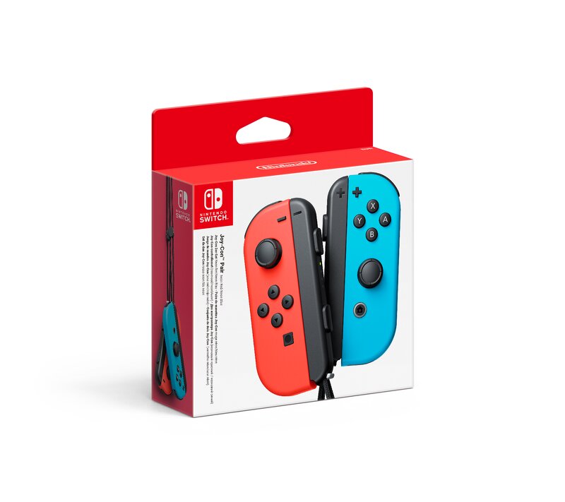 Nintendo Switch Joy-Con Handkontroll Pair Blue/Red