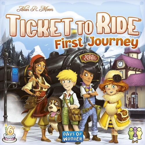 Days Of Wonder Ticket to Ride: First Journey (Nordic)