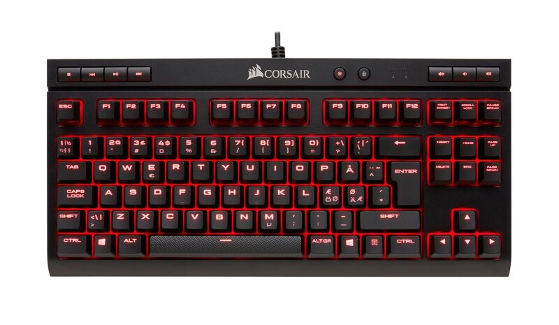 Corsair Gaming K63 Compact Mechanical Keyboard (Cherry MX Red)