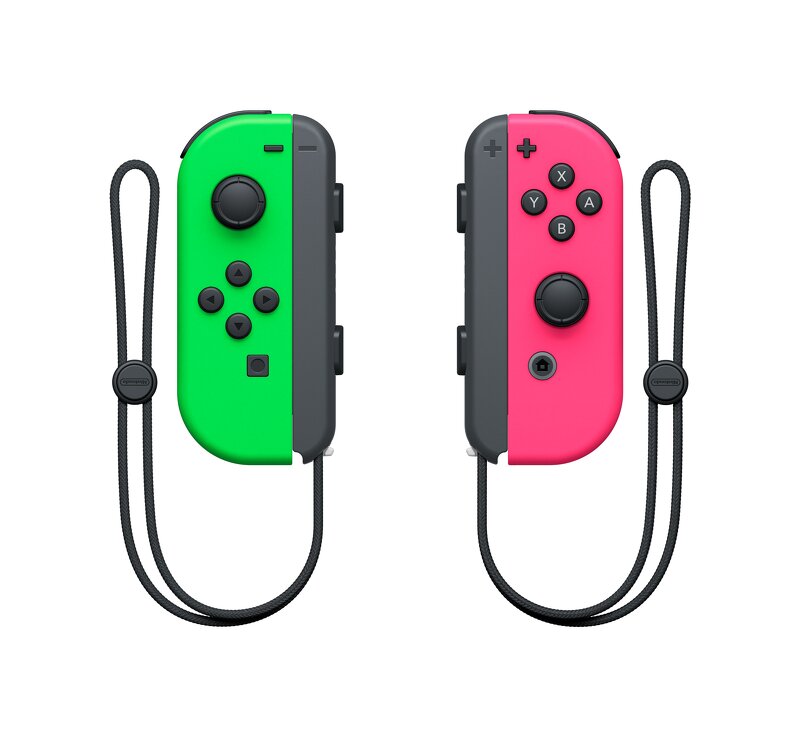 Nintendo Switch Joy-Con Handkontroll Pair Green/Pink