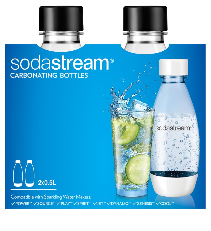 Sodastream Due Fuse 2x 0,5L Flaska