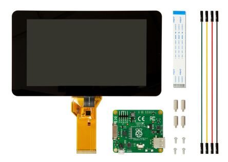 RS Raspberry Pi 7″ Touch Screen LCD