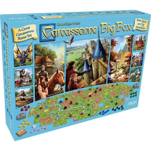 Z-Man Games Carcassonne Big Box (Eng)
