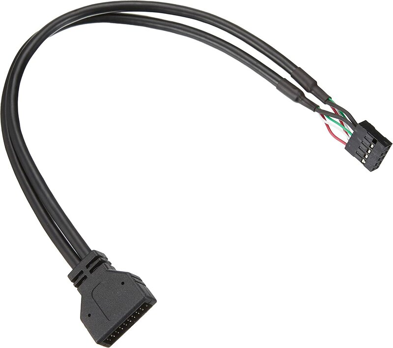 Delock Vers SATA USB 3.0/USB 2.0 22 Épingler Adaptateur Noir