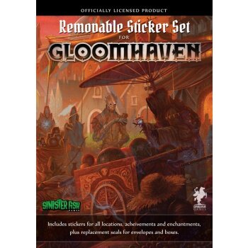 Cephalofair Games Gloomhaven – Removable Sticker Set
