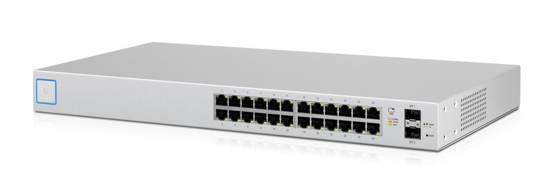 Ubiquiti UniFi US-24 - 24-Port / Gigabit Switch / SFP / No PoE