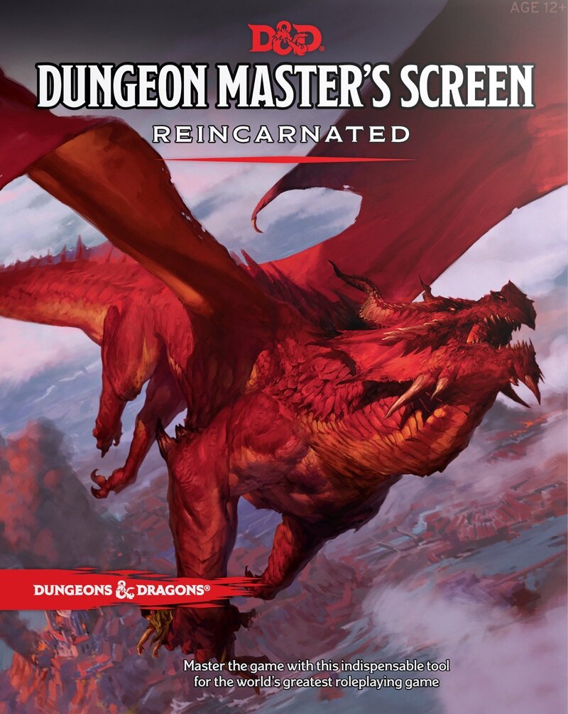 Dungeons & Dragons RPG Dungeon Master’s Screen Reincarnated