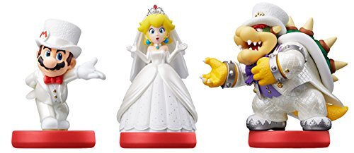 Läs mer om Amiibo - Super 3 Pack (Mario Wedding)