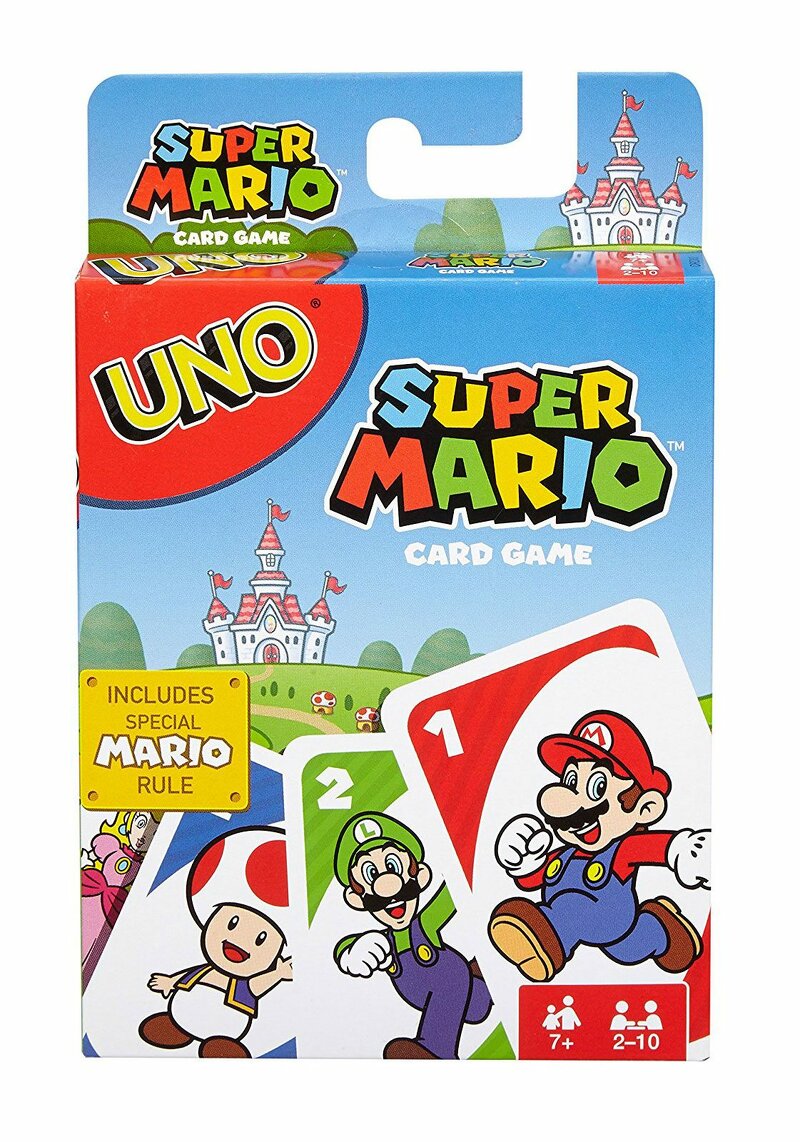 Super Mario Bros. UNO Card Game (Eng)