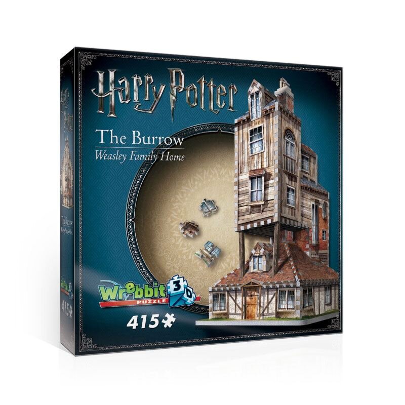 Wrebbit Harry Potter Puzzle The Burrow (Weasley Family Home) 3D Pussel