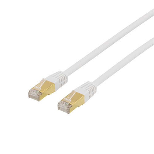 Product Image for Deltaco FTP Cat7 Nätverkskabel / 0.3m - Vit
