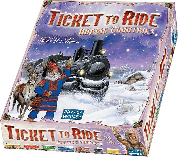 Days Of Wonder Ticket To Ride Nordic Countries (Eng)