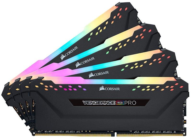 Corsair Vengeance RGB PRO 32GB (4x8GB) / 3000MHz / DDR4 / CL15 / CMW32GX4M4C3000C15