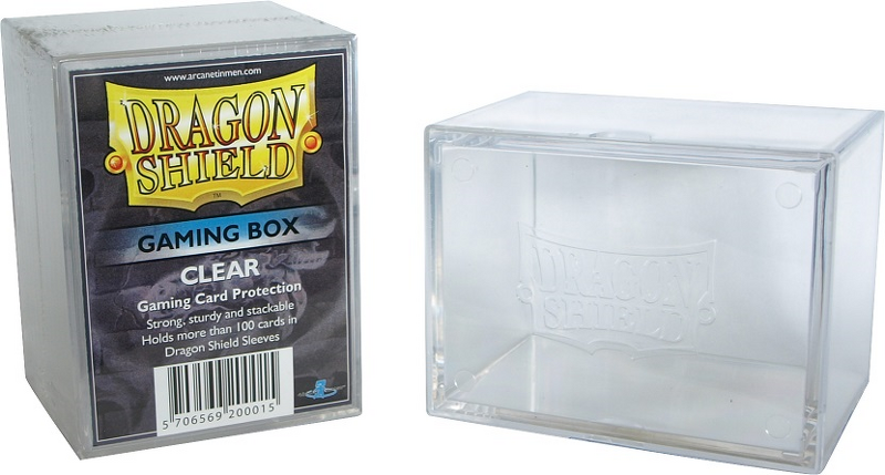 Product Image for Dragon Shield Gaming Box - Strongbox Clear
